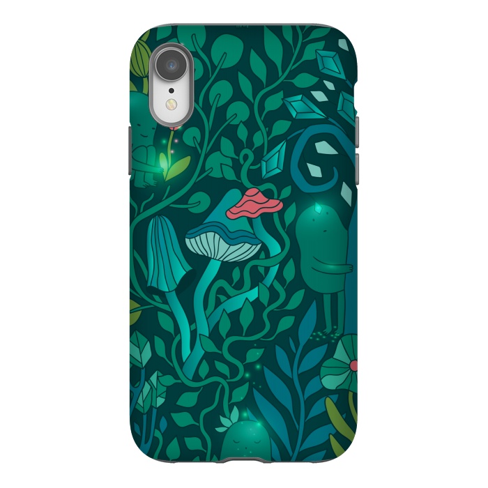 iPhone Xr StrongFit Emerald forest keepers.  by Anna Alekseeva
