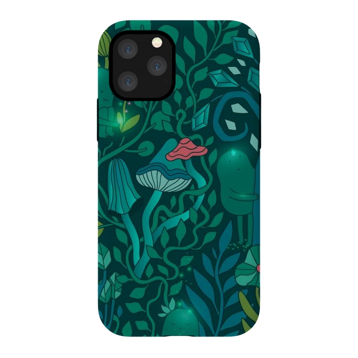 iPhone 11 Pro StrongFit Emerald forest keepers.  by Anna Alekseeva