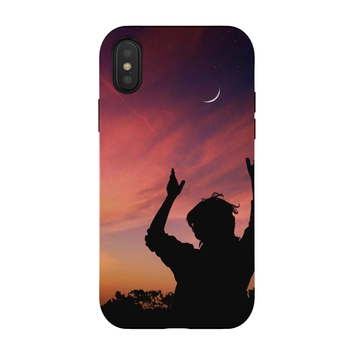 iPhone Xs / X StrongFit Moon by Winston