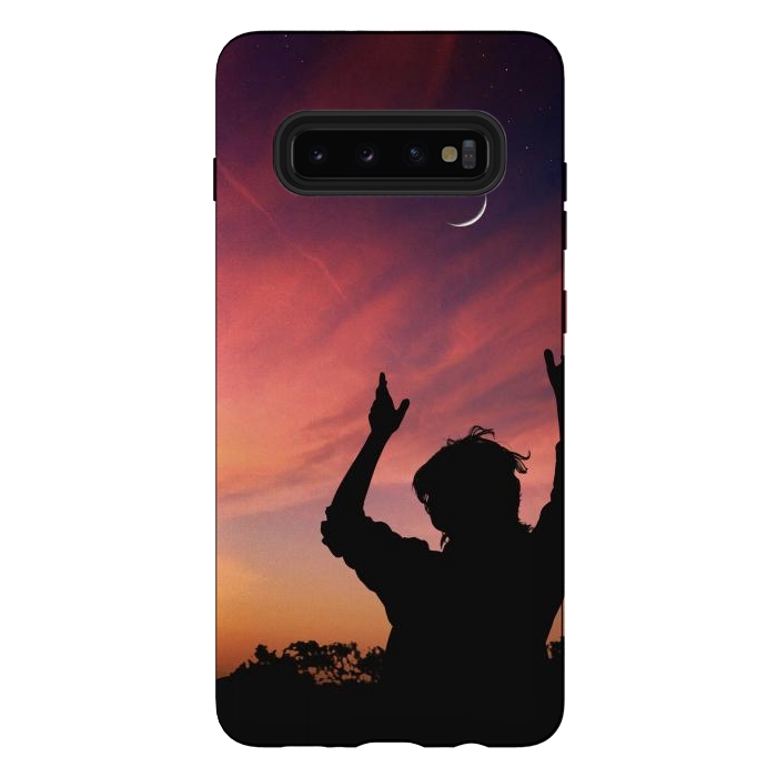 Galaxy S10 plus StrongFit Moon by Winston