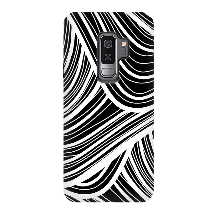 Galaxy S9 plus StrongFit Curtain waves by Steve Wade (Swade)