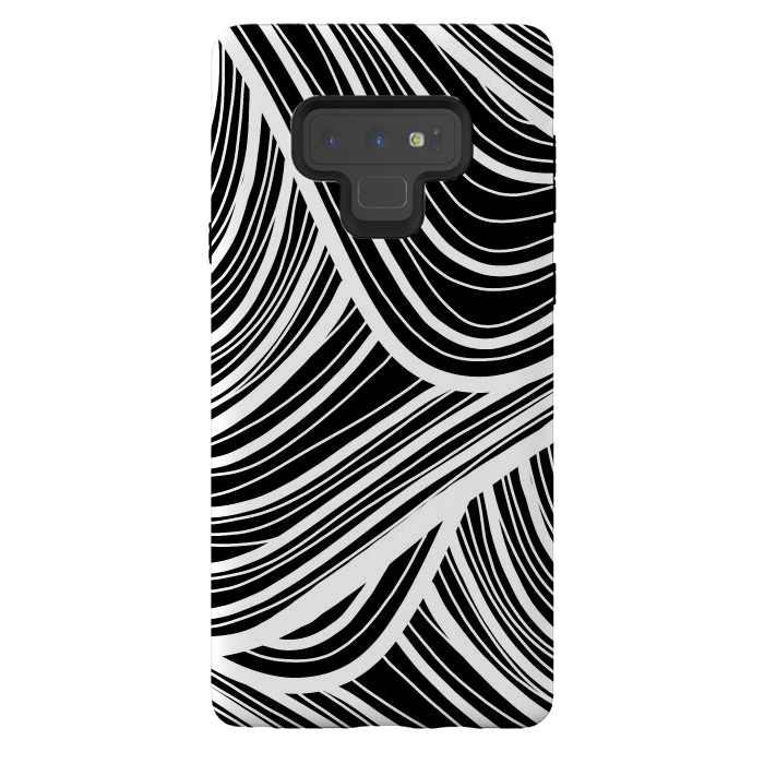 Galaxy Note 9 StrongFit Curtain waves by Steve Wade (Swade)