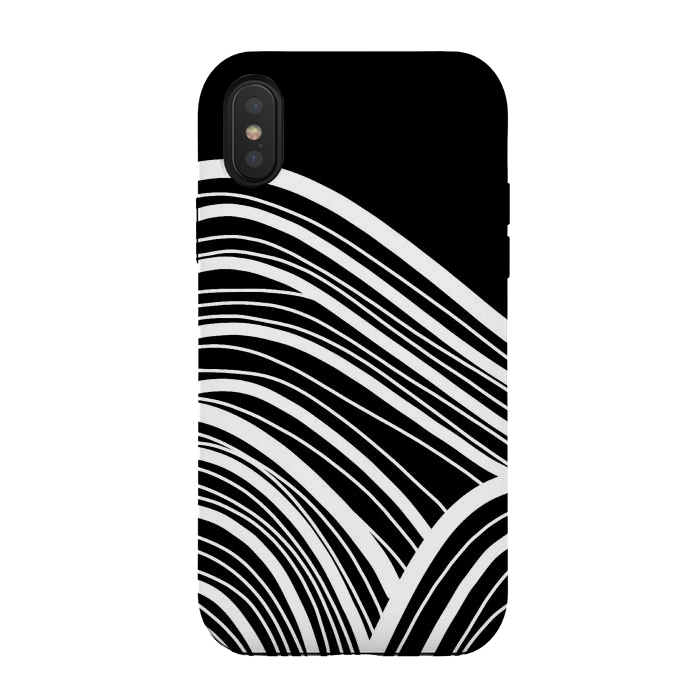iPhone Xs / X StrongFit The white waves by Steve Wade (Swade)