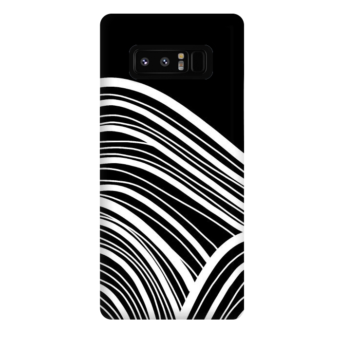 Galaxy Note 8 StrongFit The white waves by Steve Wade (Swade)
