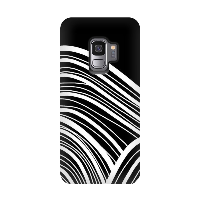 Galaxy S9 StrongFit The white waves by Steve Wade (Swade)