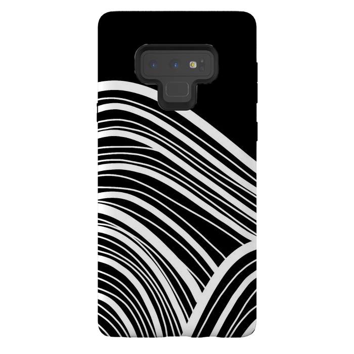 Galaxy Note 9 StrongFit The white waves by Steve Wade (Swade)
