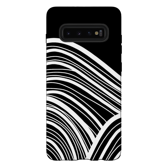 Galaxy S10 plus StrongFit The white waves by Steve Wade (Swade)