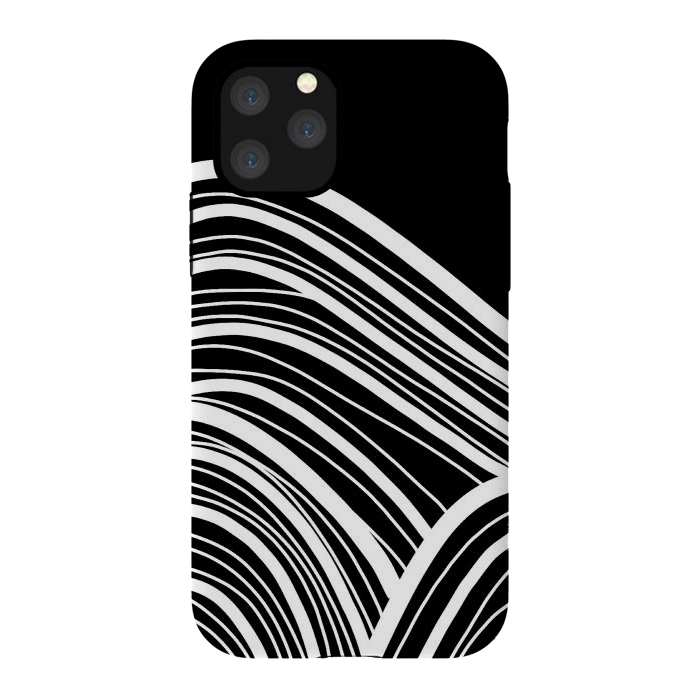 iPhone 11 Pro StrongFit The white waves by Steve Wade (Swade)