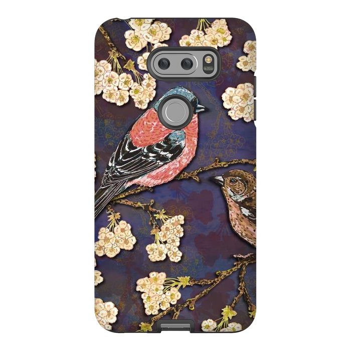 V30 StrongFit Chaffinches in Cherry Blossom by Lotti Brown