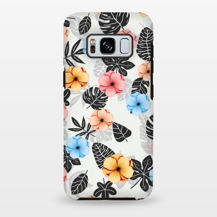 Galaxy S8 plus StrongFit Tropical patterns by Jms