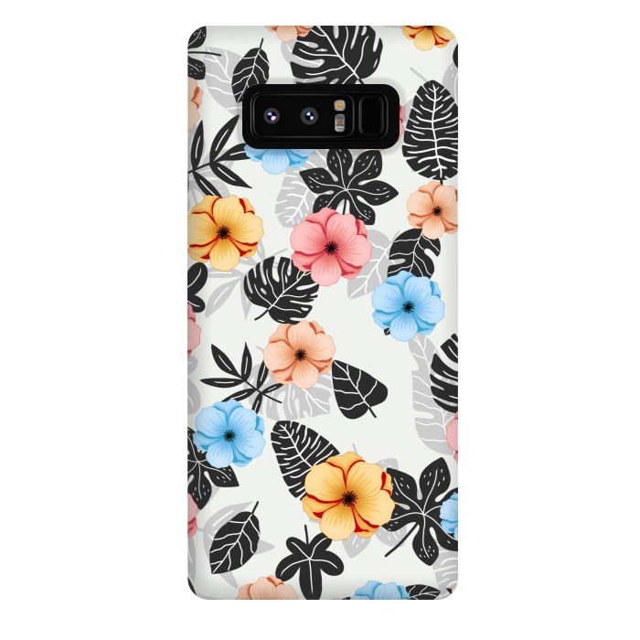 Galaxy Note 8 StrongFit Tropical patterns by Jms