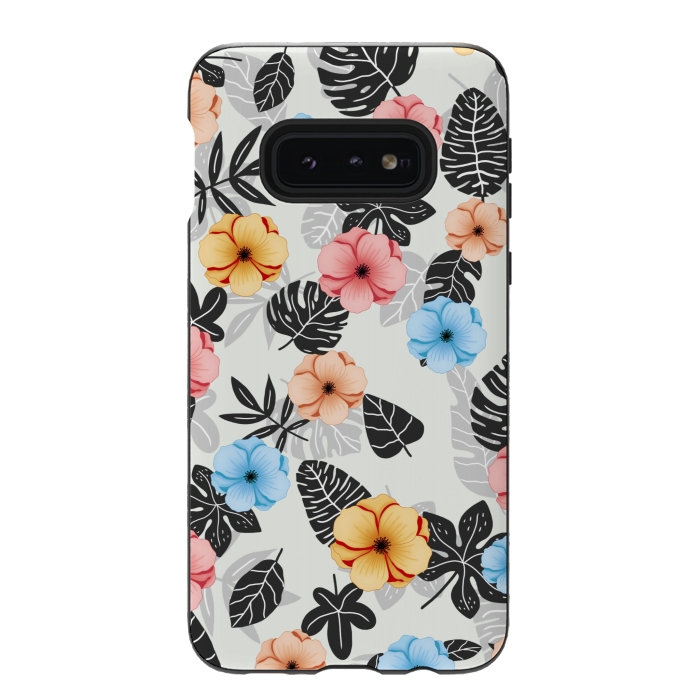 Galaxy S10e StrongFit Tropical patterns by Jms