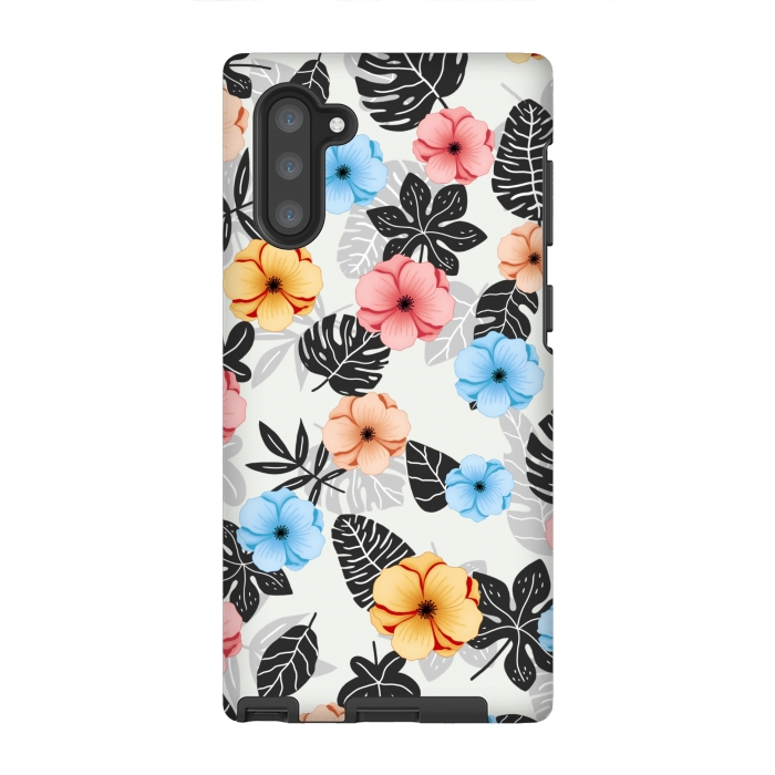 Galaxy Note 10 StrongFit Tropical patterns by Jms