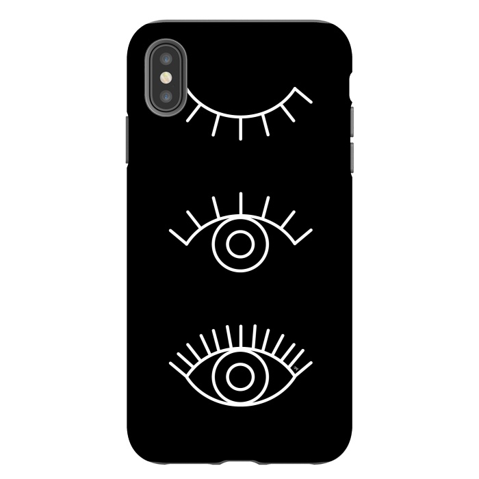 iPhone Xs Max StrongFit Mystery Eyes by Martina