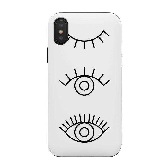 iPhone Xs / X StrongFit Mystic Eyes by Martina