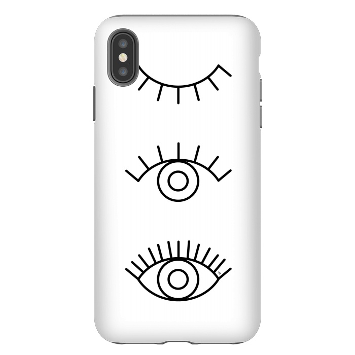 iPhone Xs Max StrongFit Mystic Eyes by Martina