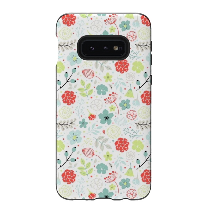 Galaxy S10e StrongFit Fresh meadow by Martina