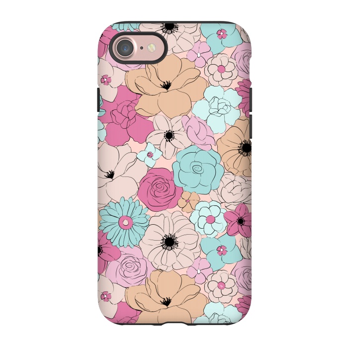 iPhone 7 StrongFit Retro meadow by Martina