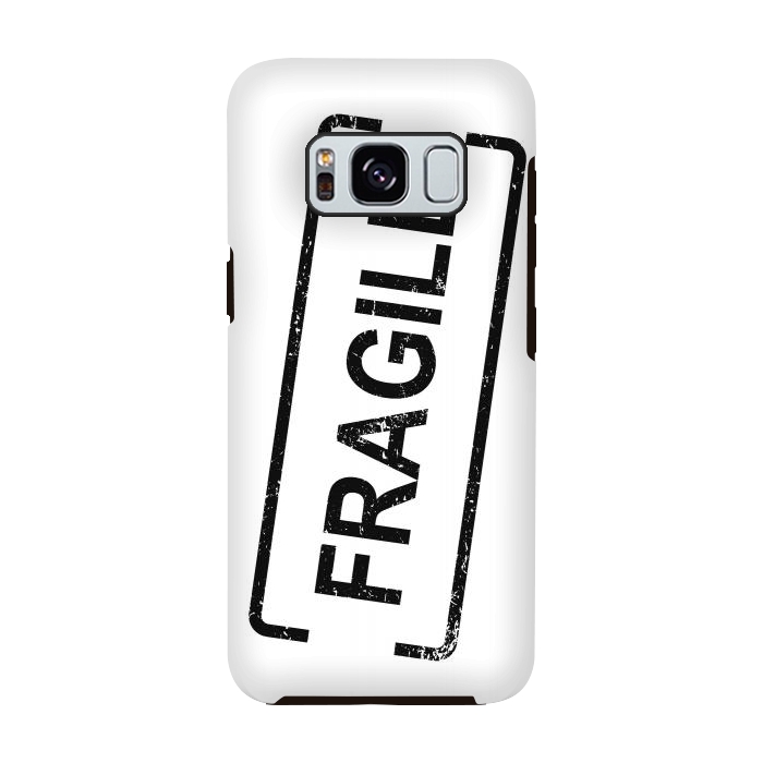 Galaxy S8 StrongFit Fragile Black by Martina