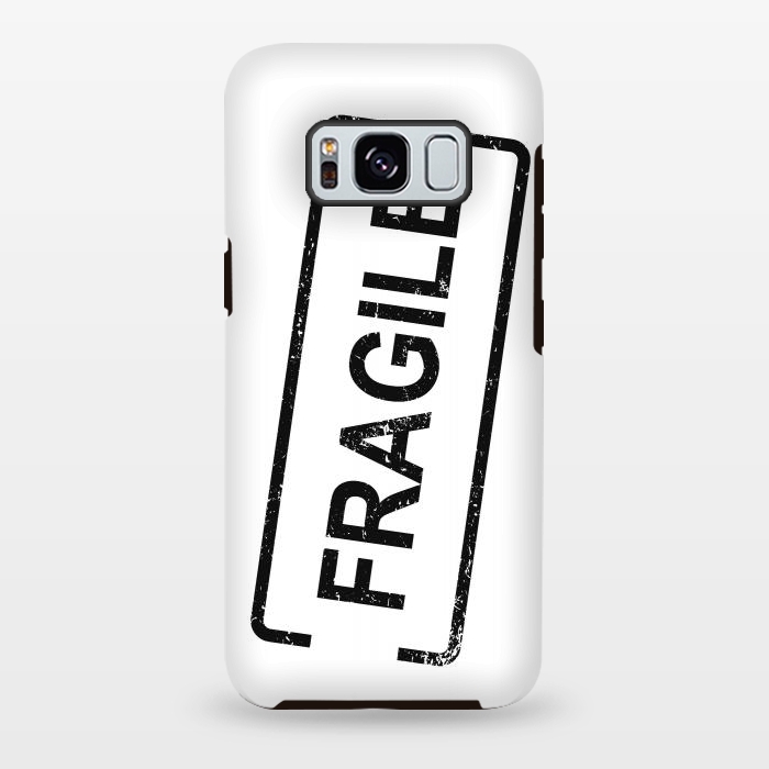 Galaxy S8 plus StrongFit Fragile Black by Martina