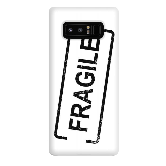 Galaxy Note 8 StrongFit Fragile Black by Martina