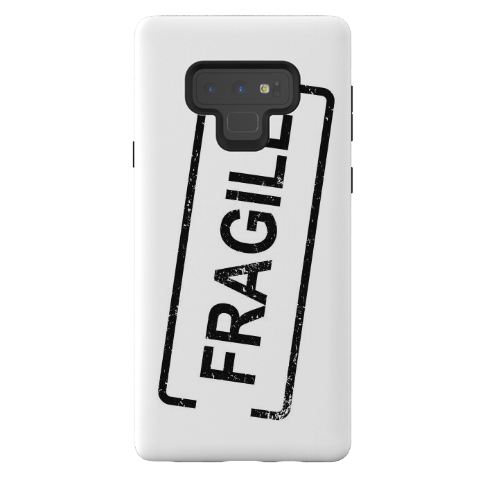 Galaxy Note 9 StrongFit Fragile Black by Martina