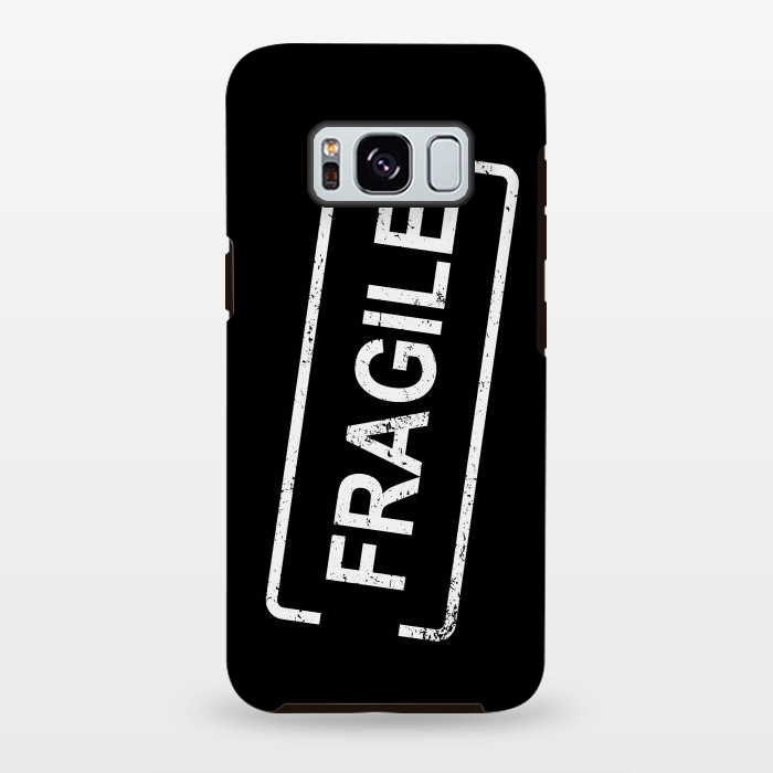 Galaxy S8 plus StrongFit Fragile White by Martina