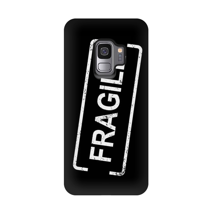 Galaxy S9 StrongFit Fragile White by Martina