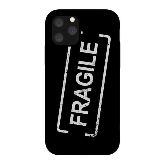 iPhone 11 Pro StrongFit Fragile White by Martina