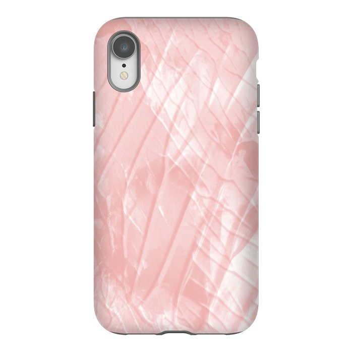 iPhone Xr StrongFit Blush Paint by Martina