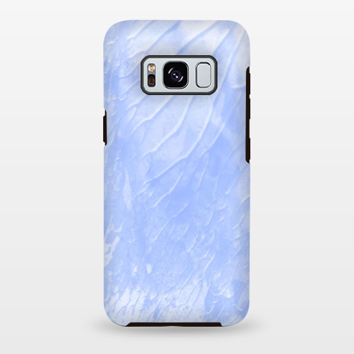 Galaxy S8 plus StrongFit Blue Paint by Martina