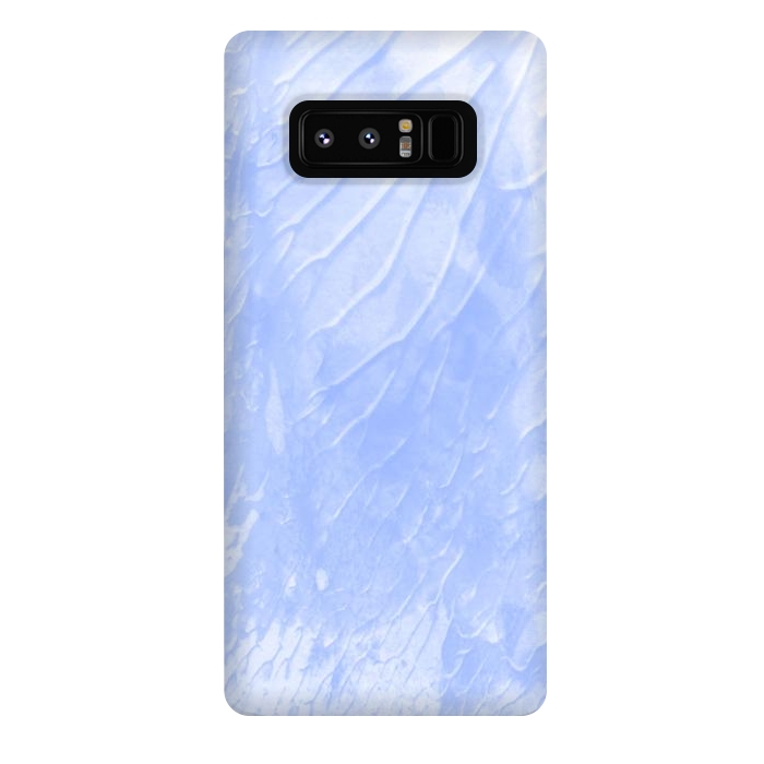 Galaxy Note 8 StrongFit Blue Paint by Martina