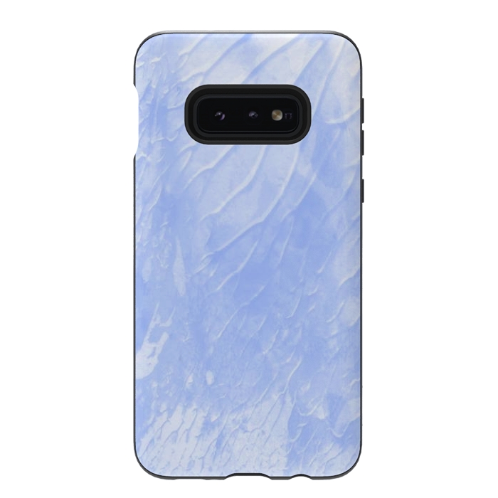 Galaxy S10e StrongFit Blue Paint by Martina