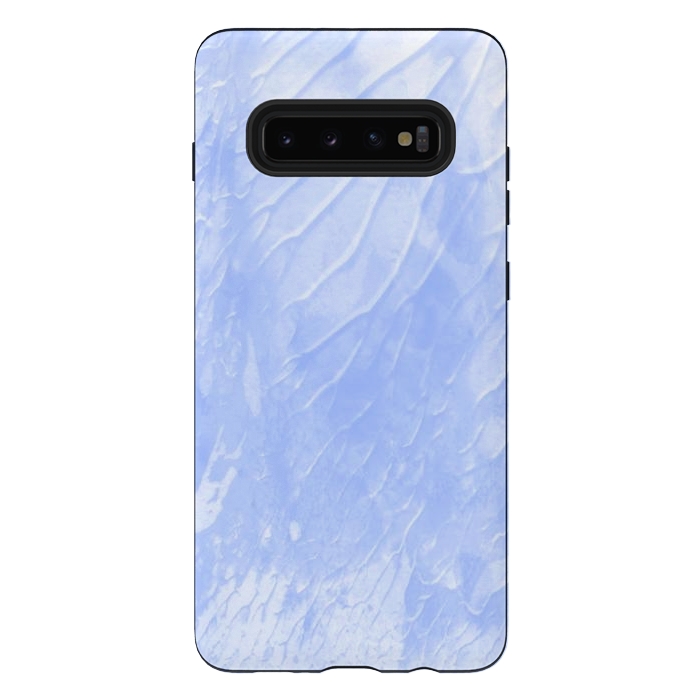 Galaxy S10 plus StrongFit Blue Paint by Martina
