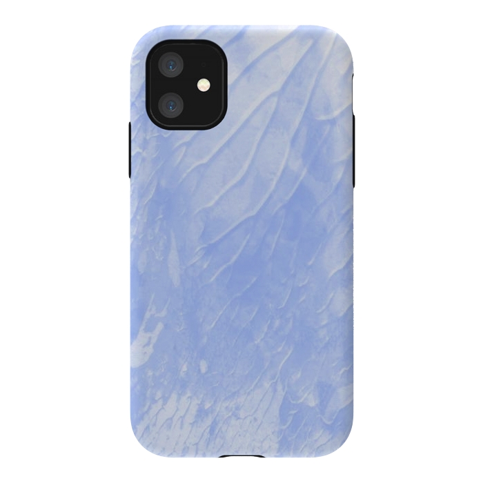 iPhone 11 StrongFit Blue Paint by Martina
