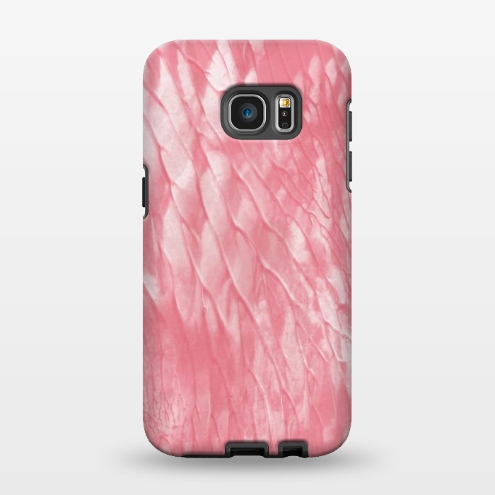 Galaxy S7 EDGE StrongFit Pink Paint by Martina