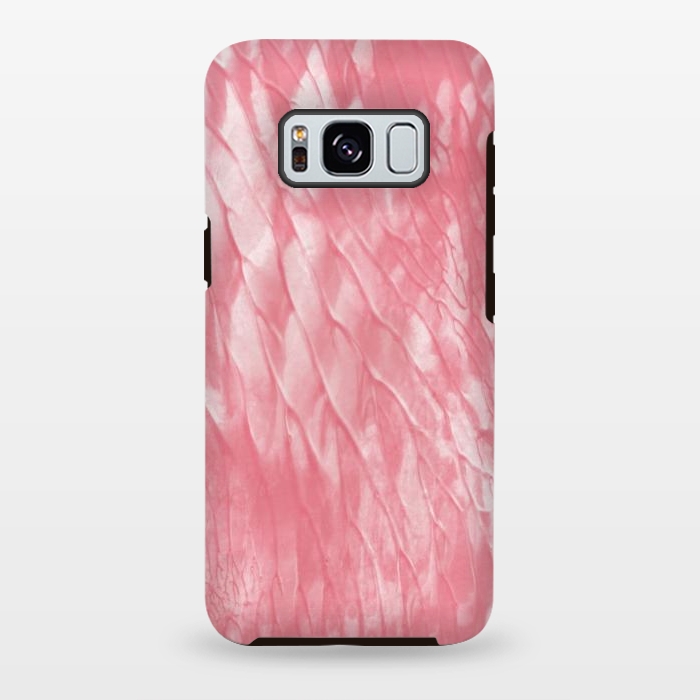 Galaxy S8 plus StrongFit Pink Paint by Martina