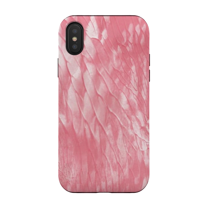 iPhone Xs / X StrongFit Pink Paint by Martina