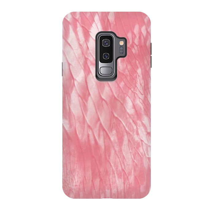 Galaxy S9 plus StrongFit Pink Paint by Martina