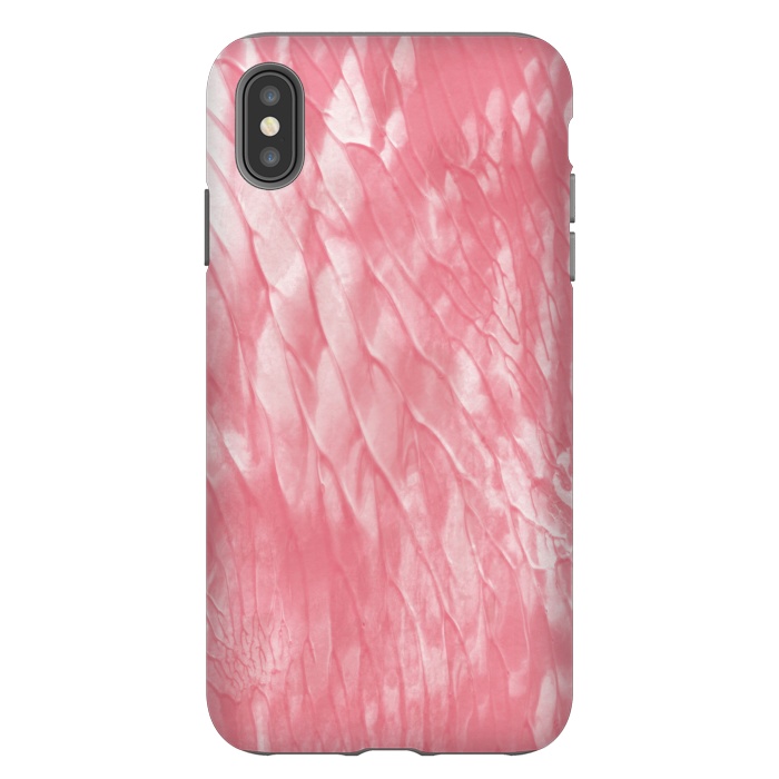 iPhone Xs Max StrongFit Pink Paint by Martina