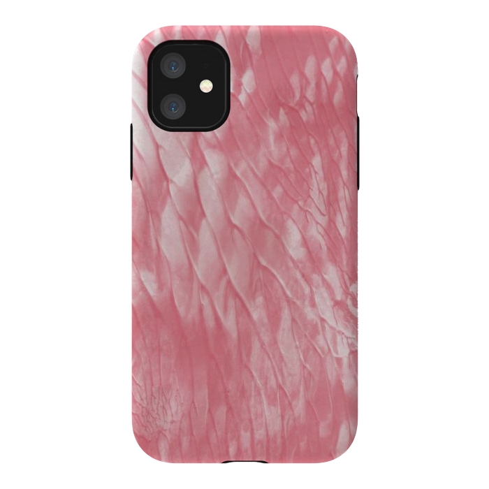iPhone 11 StrongFit Pink Paint by Martina