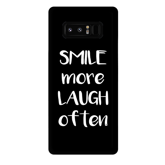 Galaxy Note 8 StrongFit Smile more quote by Martina