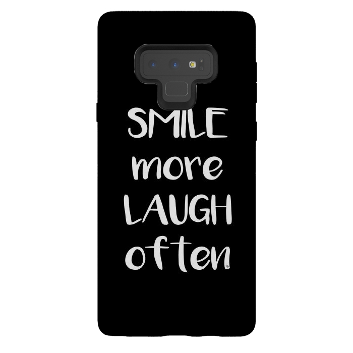 Galaxy Note 9 StrongFit Smile more quote by Martina