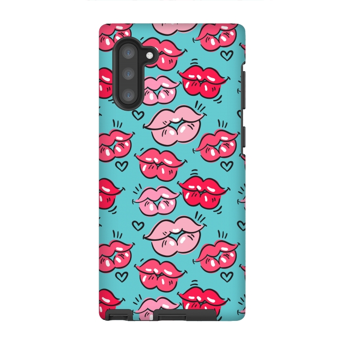 Galaxy Note 10 StrongFit KISSES PATTERN by MALLIKA