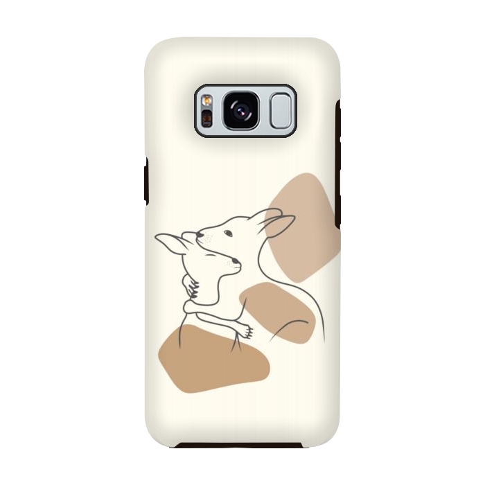 Galaxy S8 StrongFit Kangaroo love by Jms