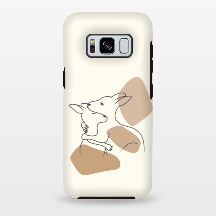 Galaxy S8 plus StrongFit Kangaroo love by Jms