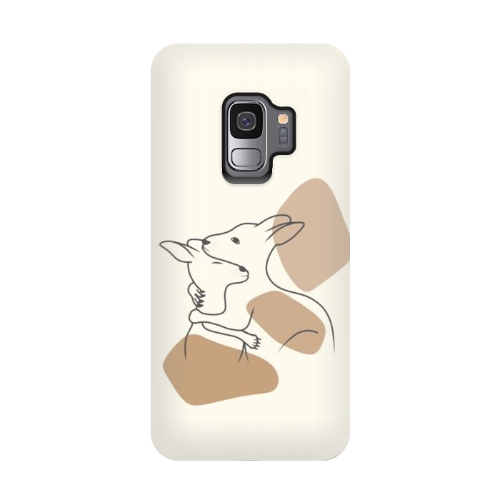 Galaxy S9 StrongFit Kangaroo love by Jms