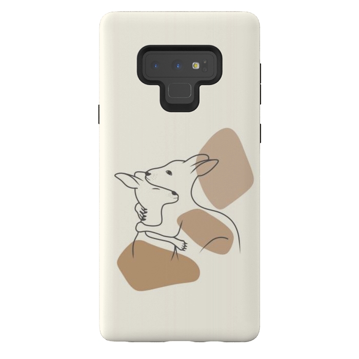 Galaxy Note 9 StrongFit Kangaroo love by Jms