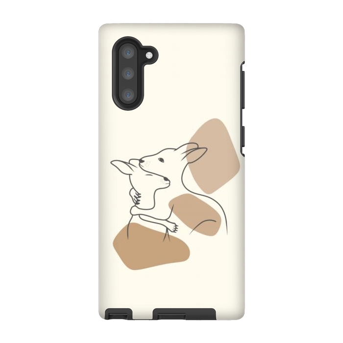 Galaxy Note 10 StrongFit Kangaroo love by Jms