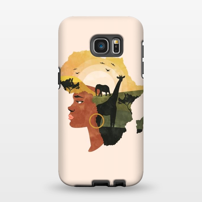 Galaxy S7 EDGE StrongFit Africa Love by Uma Prabhakar Gokhale